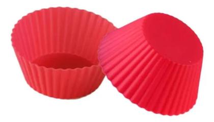 Imagem de Kit 12 Forminhas De Silicone - Anti Aderente - Mini Cupcake