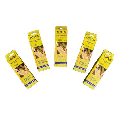 Imagem de Kit 12 Lápis Carpinteiro Marceneiro Pedreiro Obra Lotus