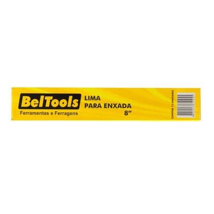 Imagem de Kit 12 Lima Chata 8 Polegadas para Enxada Beltools