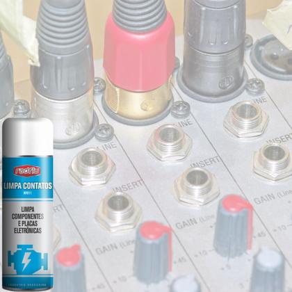 Imagem de Kit 12 Limpa Contato Elétrico Eletronico Pc Placa Radflu
