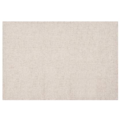Imagem de Kit 12 Lugar Americano Liso Poli-Linho Bege 35X50Cm Rafimex