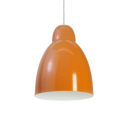 Imagem de Kit 12 Luminária Pendente Bala Com Interior Branco Com Fiação 110/220v