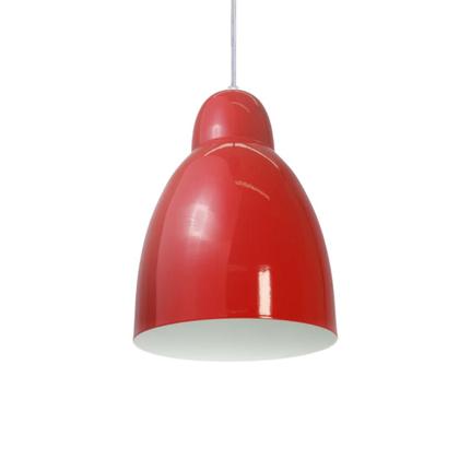 Imagem de Kit 12 Luminária Pendente Bala Com Interior Branco Com Fiação 110/220v