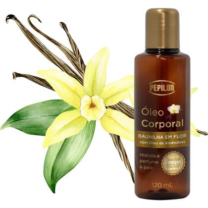 Imagem de Kit 12 Óleo Corporal Baunilha Em Flor 120Ml - Pepilon