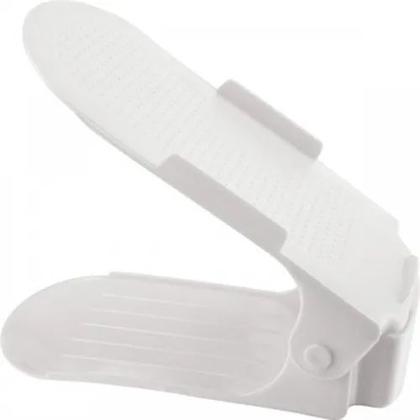 Imagem de Kit 12 Organizadores de sapato, saltos e tênis com regulagem de altura - Diversas Cores