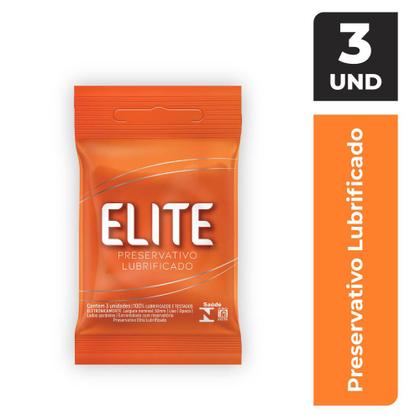 Imagem de Kit 12 Pacotes Preservativo Elite C/ 3 Unidades Cada