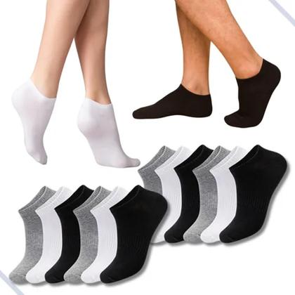 Imagem de Kit 12 Pares de Meia Soquete Masculino 39-43