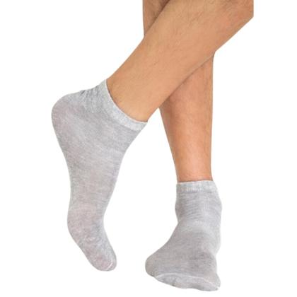 Imagem de Kit 12 Pares Meia Masculina Cano Curto Soquete Varias Cores