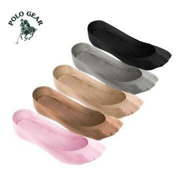 Imagem de Kit 12 Pares Meias Meia Cotton Fina Invisivel Antiderrapante