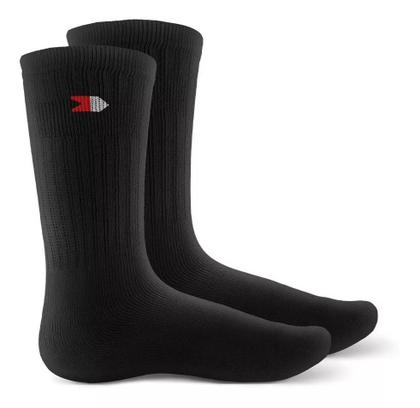 Imagem de Kit 12 Pares Meias Sandrini Cano Médio Algodão Esporte