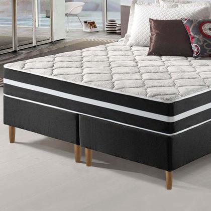 Imagem de Kit 12 Pés Para Cama Solteiro 12cm Pé Cama Box Em Madeira