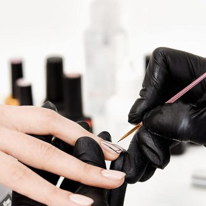 Imagem de Kit 12 Pinceis Ponta Fina Decoração Unhas Make Delineado
