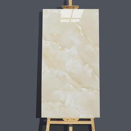 Imagem de Kit 12 Placas Painel Porcelanato Revestimento Adesivo Vinílico Marmorizado