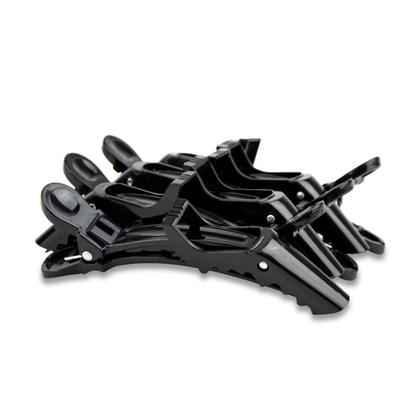 Imagem de Kit 12 Presilhas Prendedor De Cabelo Bico Jacaré Crocodilo