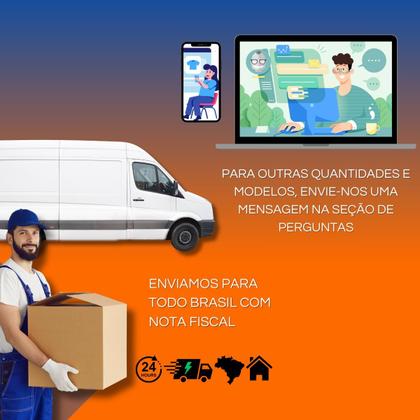 Imagem de Kit 12 Puxador Concha Rustico P/ Gavetas Armários Móveis