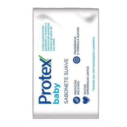 Imagem de Kit 12 Sabonete Protex Baby Proteção Delicada 85g