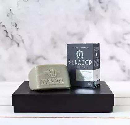 Imagem de Kit 12 Sabonete Senador Platinum 130g