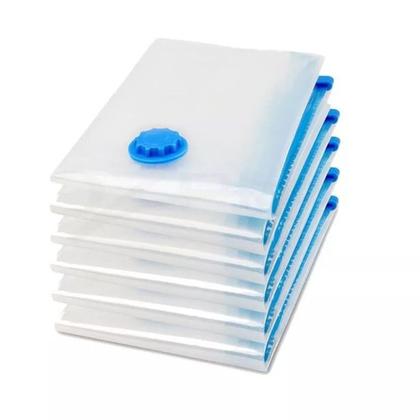 kit 12 Saco A Vacuo Vac Bag Com Bomba 50X60cm Viagem Mala - Magnow Imagem de kit 12 Saco A Vacuo Vac Bag Com Bomba 50X60cm Viagem Mala