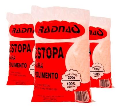 Imagem de Kit 12 Sacos De Estopa Para Polimento Automotivo Barato