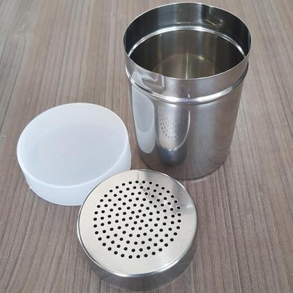 Imagem de Kit 12 Saleiros Pimenteiros De Mesa Inox Restaurante Café Lancheria Brinox