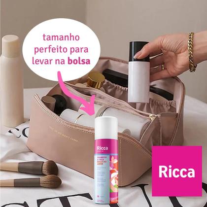 Imagem de Kit 12 Shampoos a Seco Maçã do Amor 50ml Compacto Antioleosidade Ricca