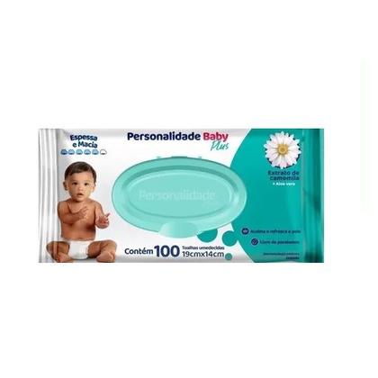 Imagem de Kit 12 Toalha Umed. Personalidade Baby Plus 100Un - Eurofral