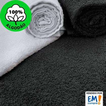 Imagem de Kit 12 Toalhas Linha Profissional 100% Algodão Salão Manicure Academia SPA 44x70cm Marcotex - Emcompre