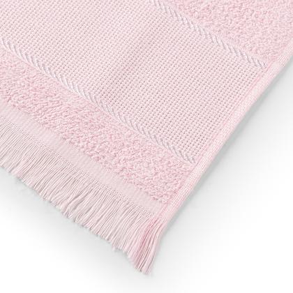 Imagem de Kit 12 Toalhinhas de Lavabo 100 Algodão com Franjas para Bordar