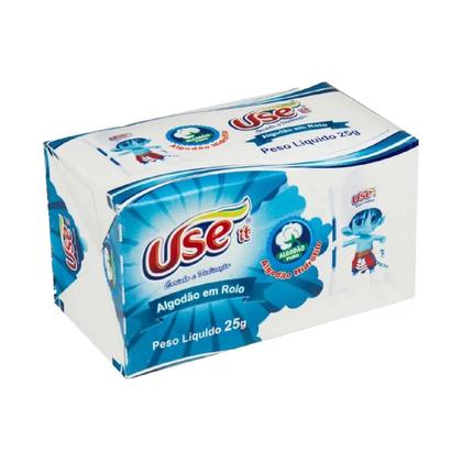 Imagem de Kit 12 und Algodão Rolo Use It 25g