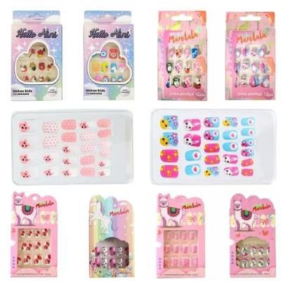 Kit 120 Unhas Postiça Kids Infantil 5 Caixas - Bw Cosméticos Imagem de Kit 120 Unhas Postiça Kids Infantil 5 Caixas