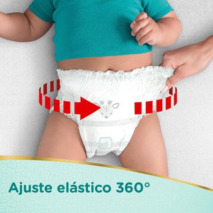 Imagem de Kit 128 Fraldas Pampers Premium Care Pants Top Tamanho XG