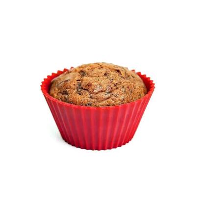 Imagem de Kit 12un forma redonda cupcake bolinho muffin silicone