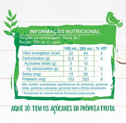 Imagem de Kit 12x Água de Coco Integral Garrafinha 250ml Campo Largo
