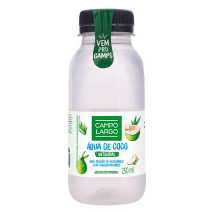 Imagem de Kit 12x Água de Coco Integral Garrafinha 250ml Campo Largo
