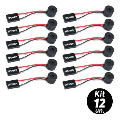 Imagem de Kit 12x Plug Speaker Bip Bios Placa Mãe PC Computador Desktop