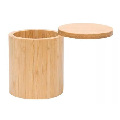 Imagem de Kit 12X Potes Multiúso De Bambu Com Tampa Cozinha Mantimento