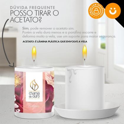Imagem de Kit 12x Vela De 7 Dias Oração Religiosa Anjo Da Guarda
