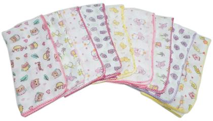 Imagem de Kit 13 Fraldas + 2 Cueiro + 2 Toalhas De Banho + Travesseiro