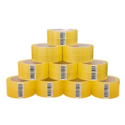 Imagem de Kit 13 Rolos Fita Adesiva Transparente 18mm x 50m  Fita de Empacotamento, Escritório, Escolar e Uso Geral