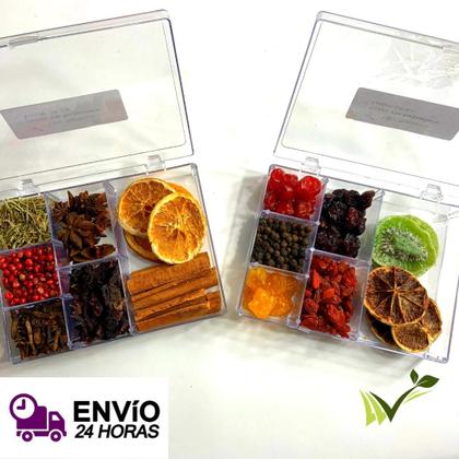 Imagem de Kit 14 Especiarias Para Gin (2 Box Gin Tônica)