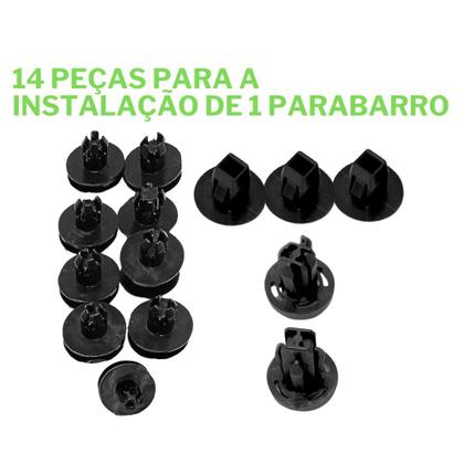 Imagem de Kit 14 Pcs Grampo Presilha Parabarro Civic 2013 14 15 16 17