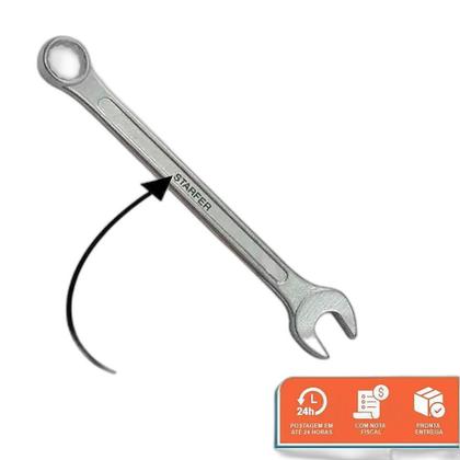 Imagem de Kit 14 Peças Jogo Chave Combinada Boca E Estrela 6 A 22Mm