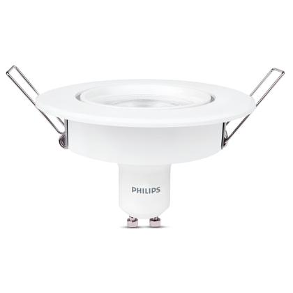 Imagem de Kit 14 spot led redondo 5w 350lm gu10 bivolt philips