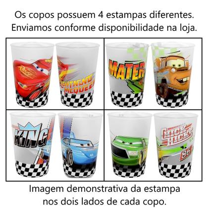Imagem de Kit 15 Copos Carros Mcqueen Decoração Lembrança Festa Infantil p/ Sacola Surpresa