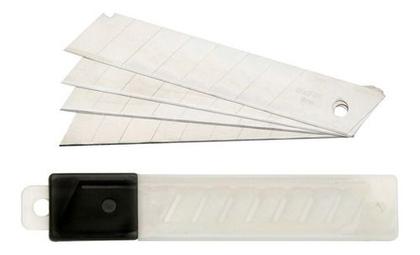 Imagem de Kit 15 Embalagens Lamina 18mm Para Estilete Larg. 150 Laminas
