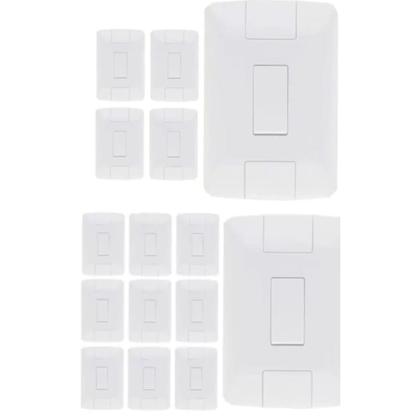 Imagem de Kit 15 Interruptores 1 Tecla Simples 6A Aria - Tramontina