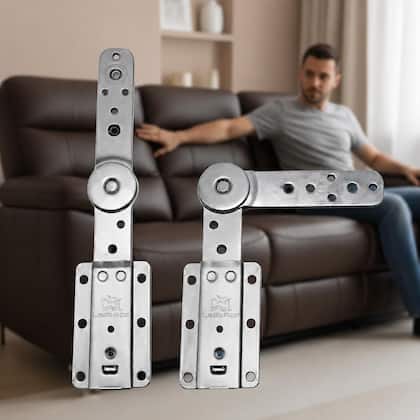 Imagem de Kit 15 Pares de Catraca para Sofá Retrátil Blindada Sofá Reclinável