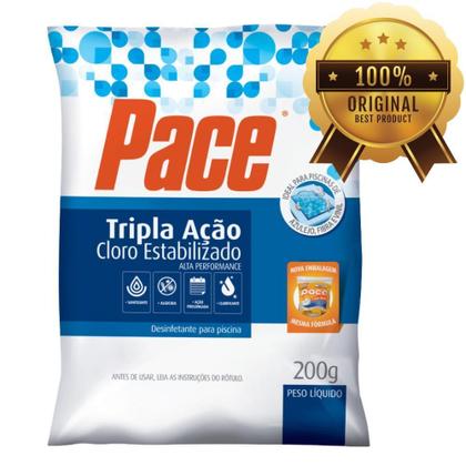 Imagem de Kit 15 Pastilhas Pace Tripla Ação Hth 200G Para Piscinas
