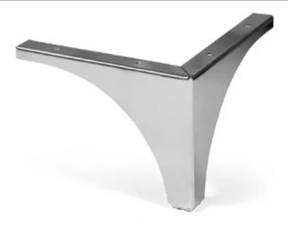 Imagem de Kit 15 Pés Curve 12Cm Para Sofás, Poltronas Móveis Em Geral