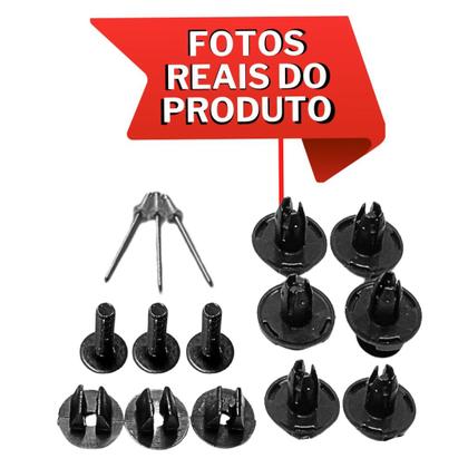 Imagem de Kit 15 Presilha Parabarro Hyundai Elantra 12 13 2014 15 16